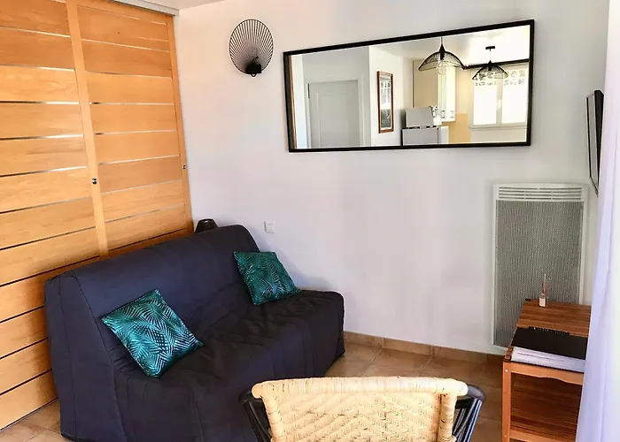 Giens-t2 Charme-7m A Pied - Rez De Jardin Apartman *